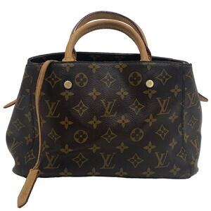 Louis Vuitton Montaigne Monogram Handbag brown